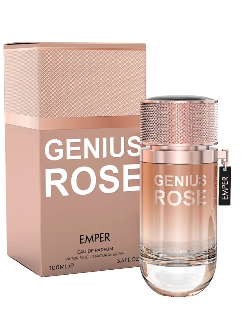 emper Genius Rose Eau De Parfum For Women - 100 ML - Image 2